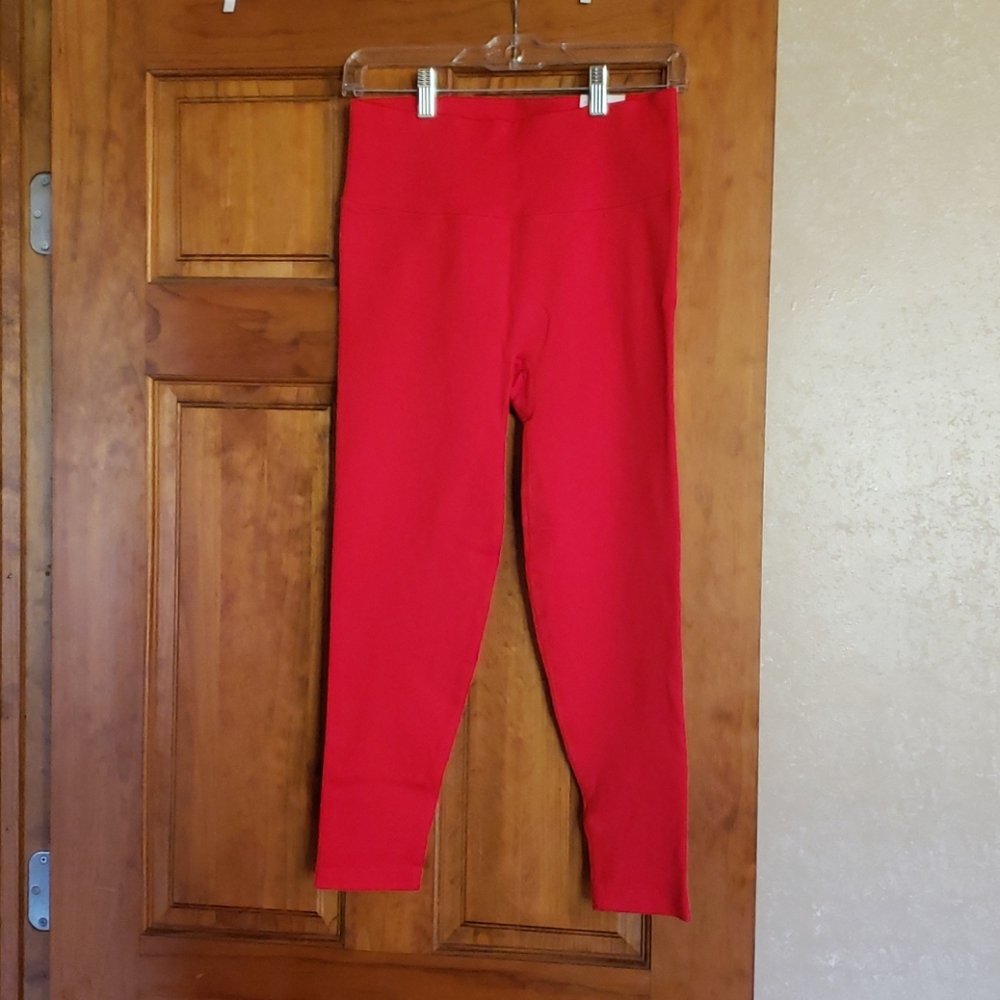 Victoria Secret Seamless Red Tight NWT
